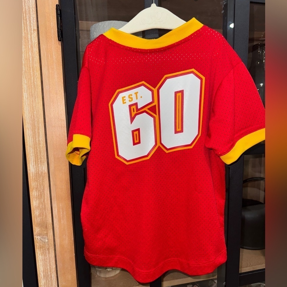 NFL Kansas City Chiefs football jersey toddler unisex short sleeve 60 kids - Picture 4 of 4